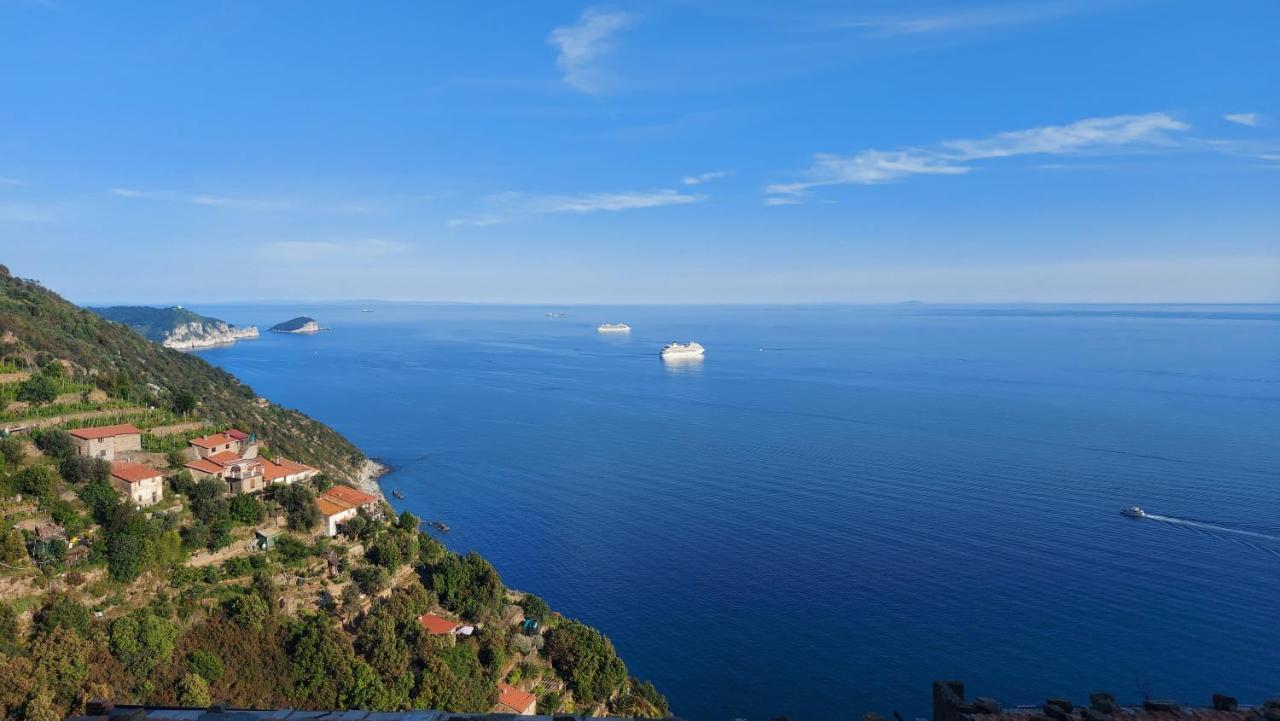 Villa Casa A Picco Sul Mare 5 Terre Campiglia  Exterior foto